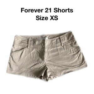 Forever 21 Khaki Shorts Size XS